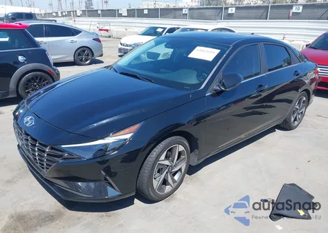 2023 Hyundai Elantra Hybrid Limited from USA, damaged, VIN KMHLN4AJ5PU040862
